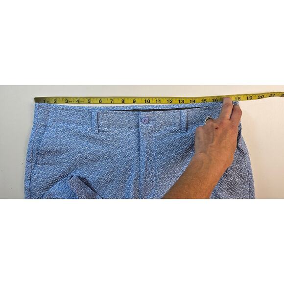 Pro tour sz 36 textured performance stretch quick dry golf shorts NWOT preppy - Picture 7 of 8